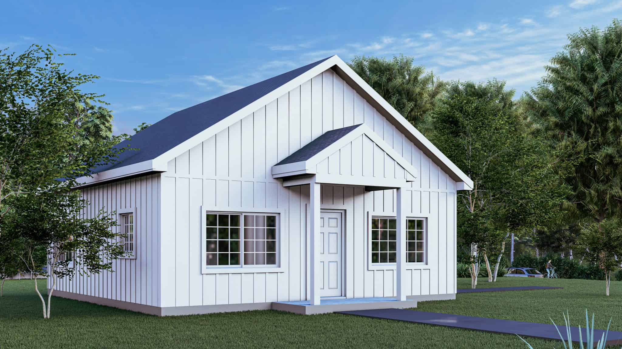 Home addition made in a kitchen space